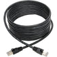 12FT CAT6A BLACK SNAGLESS SHIELDED POE 10G STP M/M