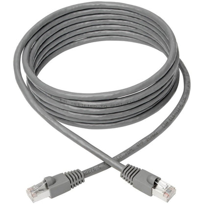 12FT CAT6A GRAY SNAGLESS SHIELDED POE 10G STP M/M