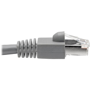 12FT CAT6A GRAY SNAGLESS SHIELDED POE 10G STP M/M