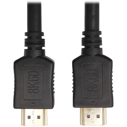 HDMI CABLE 8K 60HZ HIGH-SPEED DYNAMIC HDR 4:4:4 M/M BLACK 6FT