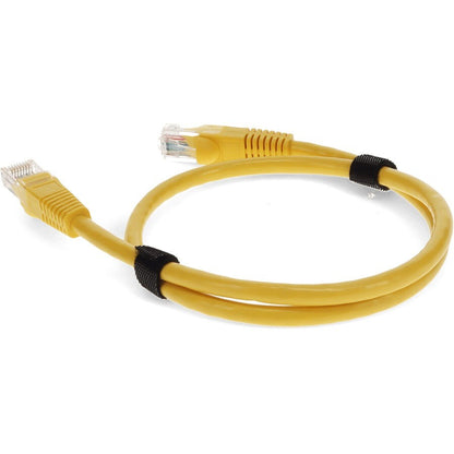 RJ-45 M/M PATCH CBL 3FT YELLOW CAT6A UTP PVC CU