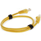 RJ-45 M/M PATCH CBL 3FT YELLOW CAT6A UTP PVC CU