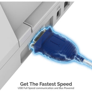 SABRENT USB 2.0 TO SERIAL DB-9 RS-232 CONVRTR CBL PROLIFIC CHIPSET