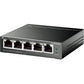 5PORT GIGABIT EASY SMART SWITCH WITH 4-PORT POE+