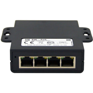 5 PORT GIGABIT ETHERNET SWITCH TEMPERATURE RANGE +14F TO +140F