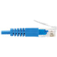 1FT CAT6A GIGABIT ENET CABLE MOLDED ULTRA-SLIM 10G M/M BLUE