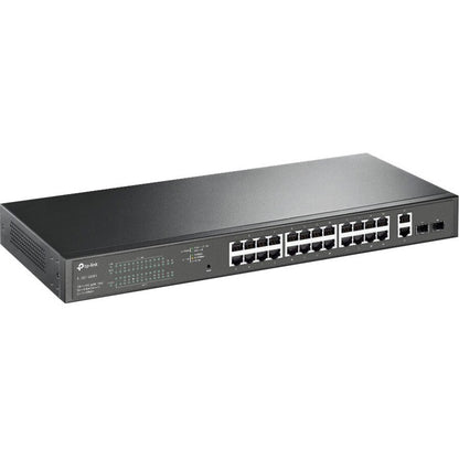 28-PORT GIGABIT EASY SMART SWITCH WITH 24-PORT POE+