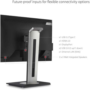 27IN 4K ULTRA HD DOCKING MNTR WITH USB-C & BUILT-IN ETHERNET