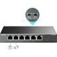 6PORT 10/100MBPS DESKTOP SWITCH WITH 4PORT POE+