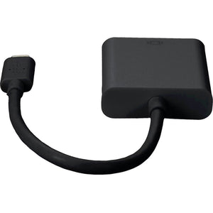 USB 3.1 C TO HDMI 8IN USB M/F BLACK ADAPTER CABLE