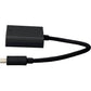 USB 3.1 C TO HDMI 8IN USB M/F BLACK ADAPTER CABLE