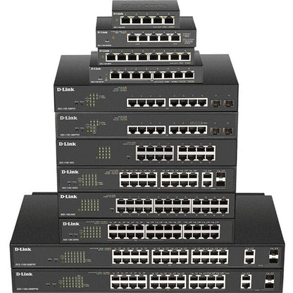 DGS-1100 SERIES 8 PORT GIGABIT SMART MANAGED SWITCH