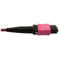 MMF FIBER OPTIC CABLE 400G OM4 MTP/MPO-APC TO MTP/MPO-UPC F/F 3M