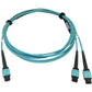 MMF FIBER OPTIC CABLE F/F 3M 24F MTP/MPO-PC TO X2 12F MTP/MPO-PC