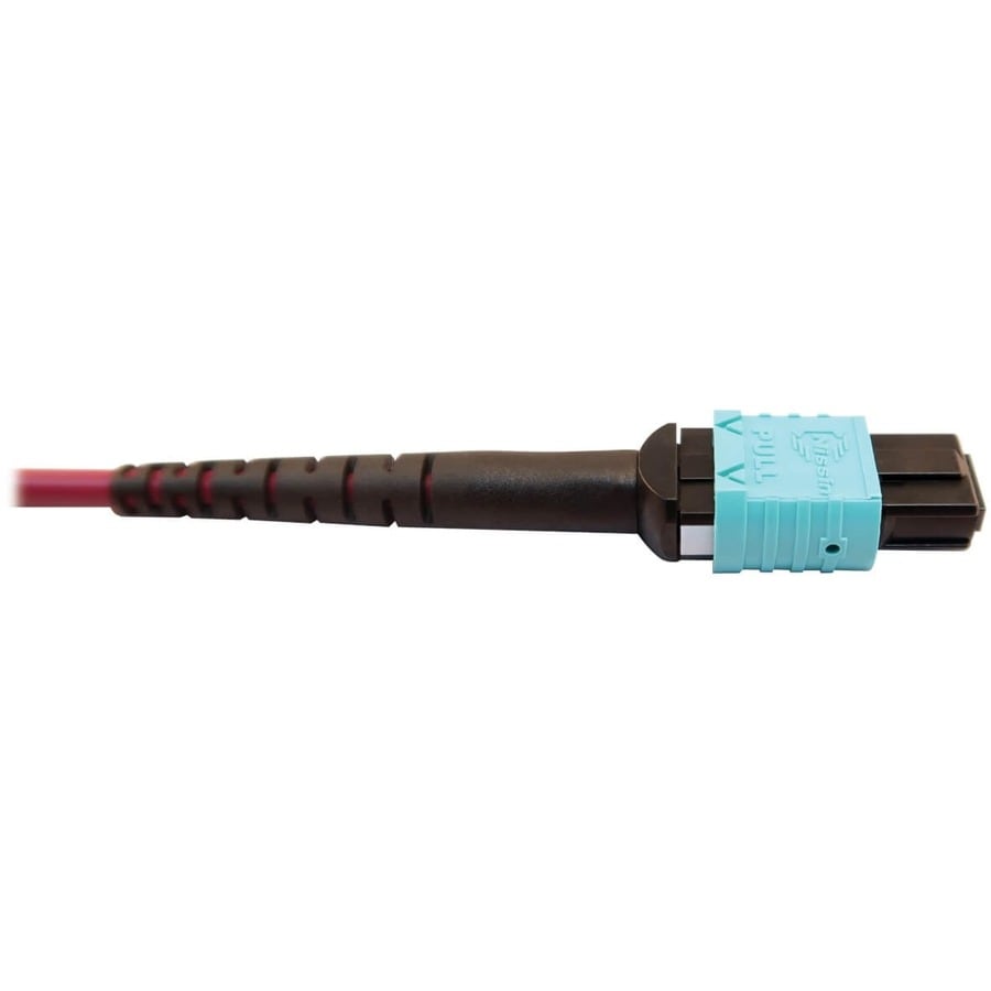 MMF FIBER OPTIC CABLE 400G F/F MTP/MPO-APC TO 24F MTP/MPO-UPC 5M