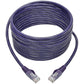 1FT CAT6 SNAGLESS MOLDED PATCH CABLE UTP PURPLE RJ45 M/M 1