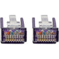 1FT CAT6 SNAGLESS MOLDED PATCH CABLE UTP PURPLE RJ45 M/M 1