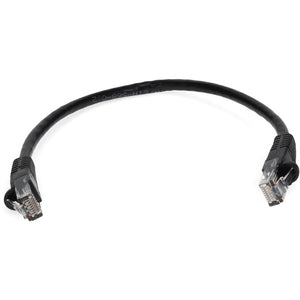 RJ-45 M/M PATCH CBL 2FT BLACK CAT6 UTP PVC CU