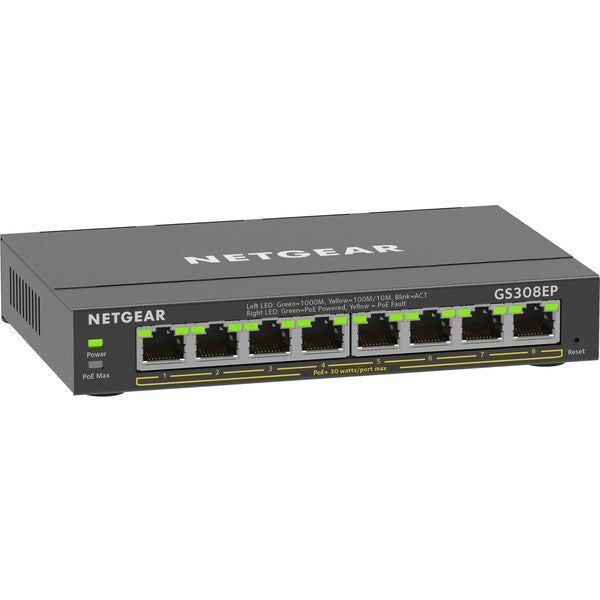 8PORT GB POE+ SMART PLUS