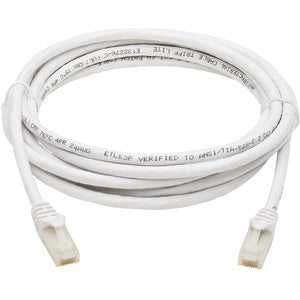 14FT CAT6A WHITE M/M SNAGLESS ANTIBACTERIAL SAFE-IT 10G ENET CBL