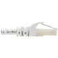 14FT CAT6A WHITE M/M SNAGLESS ANTIBACTERIAL SAFE-IT 10G ENET CBL