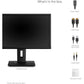 24IN LCD 1920X1080 MONITOR WITH HDMI DP VGA USB-HUB