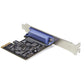 1 PORT PARALLEL PCIE CARD PCI EXPRESS TO DB25 ADAPTER CONTROLLER