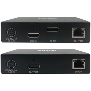 DISPLAYPORT TO HDMI OVER CAT6 EXTENDER KIT W KVM SUPPORT 4K 60HZ