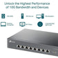 8PORT 10/100MBPS+ 3PORT GIGABIT DESKTOP SWITCH WITH 8-PORT POE+