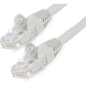 1FT GRAY CAT6 ETHERNET CABLE LSZH SNAGLESS PATCH CABLE LAN RJ45