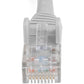 1FT GRAY CAT6 ETHERNET CABLE LSZH SNAGLESS PATCH CABLE LAN RJ45