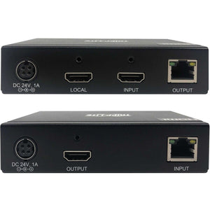 HDMI OVER CAT6 EXTENDER KIT W/ KVM SUPPORT 4K60HZ USB/IR POC TAA