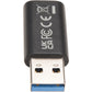 USBA 3.2GEN1 TO USB-C MINIADPTR USB A MALE TO USB-C FEMALE ADPTR