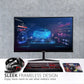 27IN LED 1920X1080 4000:1 VX2718-PC-MHD HDMI DP 1MS CURVED