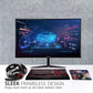 27IN LED 1920X1080 4000:1 VX2718-PC-MHD HDMI DP 1MS CURVED