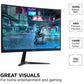 27IN LED 1920X1080 4000:1 VX2718-PC-MHD HDMI DP 1MS CURVED