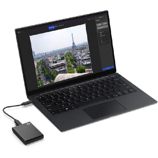 1TB ONE TOUCH SSD BLACK 1.5S USB 3.1 TYPE C