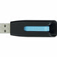 VERBATIM 64GB V3 USB 3.0 2PK STORE N GO RETRACTABLE RED/BLUE