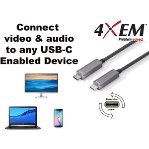 10M FIBER USB TYPE C 4K 60HZ 21GBP/S AUDIO AND VIDEO CABLE