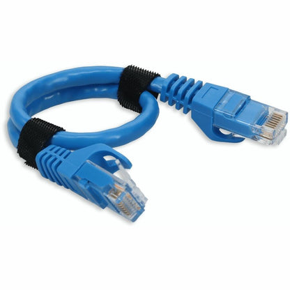 RJ-45 M/M PATCH CBL 7FT BLUE CAT6 SNAGLESS UTP PVC CU