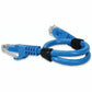 RJ-45 M/M PATCH CBL 7FT BLUE CAT6 SNAGLESS UTP PVC CU