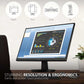 27IN 1080P MVA FULL ERGONOMIC MONITOR WITH HDMI  VGA