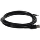 USB-C TO USB 2.0 A M TO M CABLE BLACK