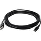 USB-C TO USB 2.0 A M TO M CABLE BLACK