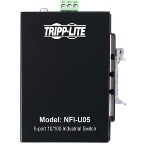 ENET SWITCH UNMANAGED 5PORT INDUSTRIAL DIN MOUNT 10/100 MBPS
