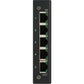 ENET SWITCH UNMANAGED 5PORT INDUSTRIAL DIN MOUNT 10/100 MBPS