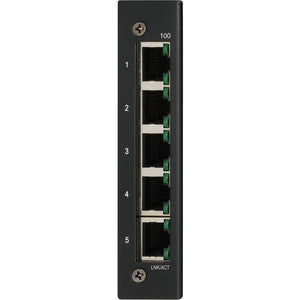 ENET SWITCH UNMANAGED 5PORT INDUSTRIAL DIN MOUNT 10/100 MBPS