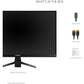 24IN 1080P 75HZ 1MS FREESYNC MONITOR WITH HDMI DP VGA