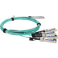 FINISAR FCBN510QE2C04 COMP DAC TAA 40G-AOC QSFP+/4XSFP+ 4M