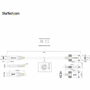 1.6FT LOCKNG USB C CBLE 100W PD USB-C TO USB-C DP CHARGING CORD